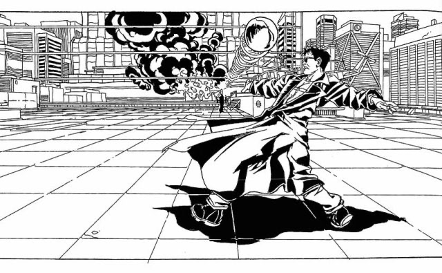 TheCinesthetic's tweet photo. Storyboard art for The Matrix by Steve Skroce, 1998. https://t.co/gDNcp3PS0k