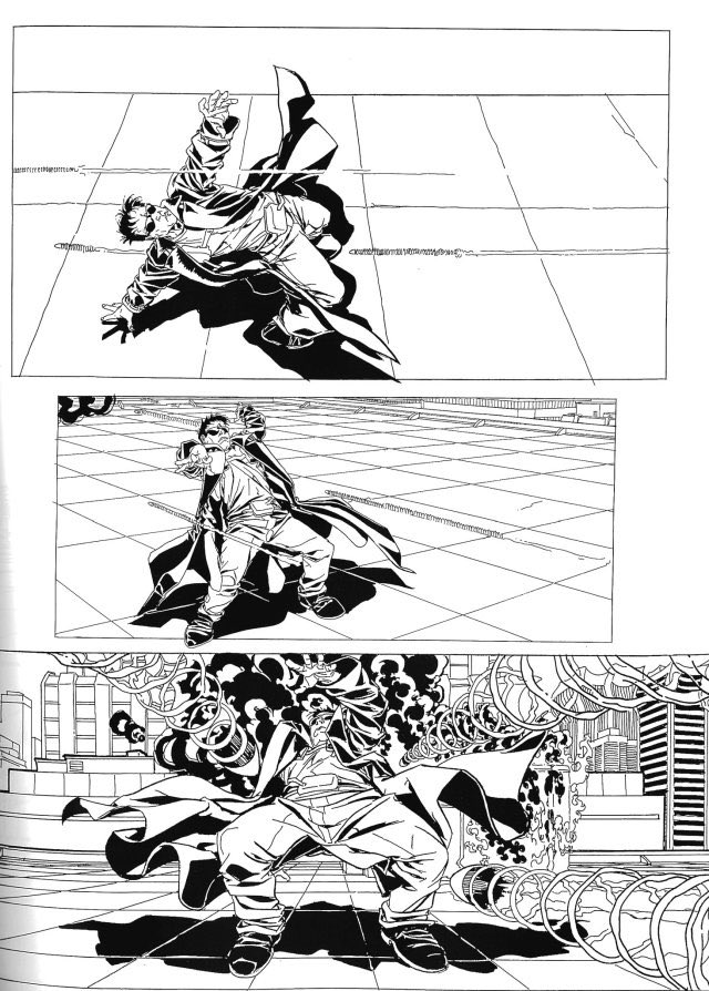 TheCinesthetic's tweet photo. Storyboard art for The Matrix by Steve Skroce, 1998. https://t.co/gDNcp3PS0k