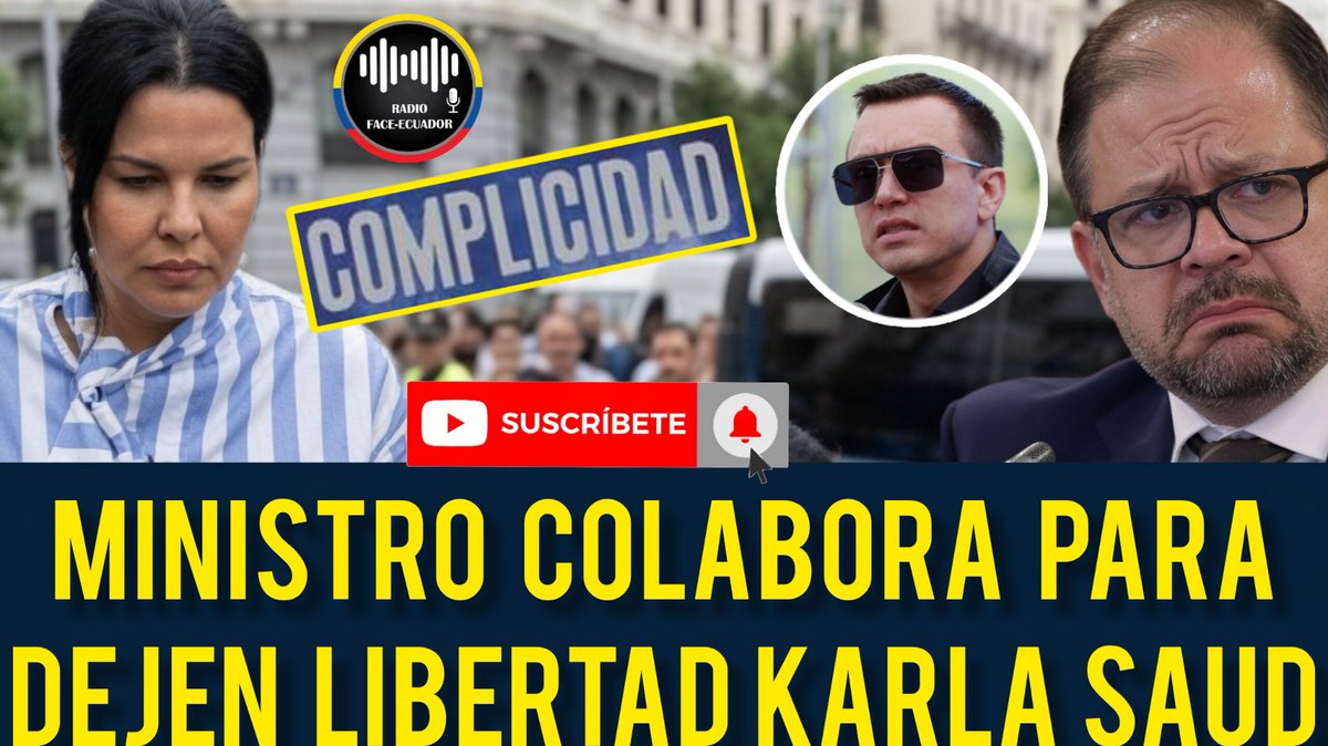 caleroyadira04's tweet photo. #urgente ministro queda en evidencia al dejar su colaboración para que la justicia en  #españa a #karlaSaul la prima de #neira  principal responsable de #casoprogen 😎👍🏻🔥🇪🇨 https://t.co/tHrNxZWN4s https://t.co/jXrIifhrE7
