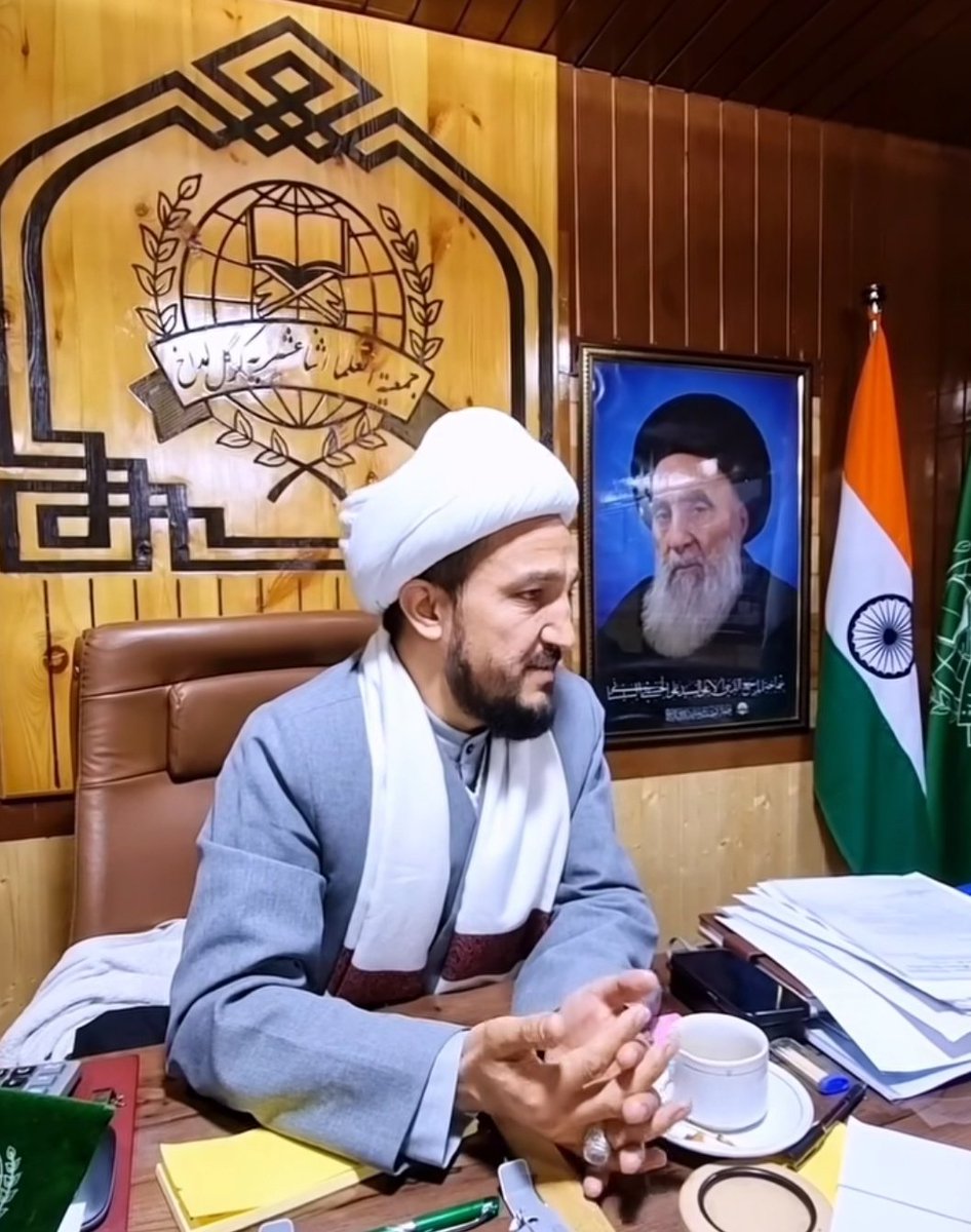 Ssadiqrazvi786's tweet photo. Heartiest congratulations to Hujatul Islam Wal Muslimeen Shaik @NazirMehdi_  on his inclusion as an Expert Member of the Advisory Council of UT Ladakh.This well-deserved recognition reflects his leadership.Wishing him success in contributing to the progress development of Ladakh. https://t.co/FkCiqxggDK