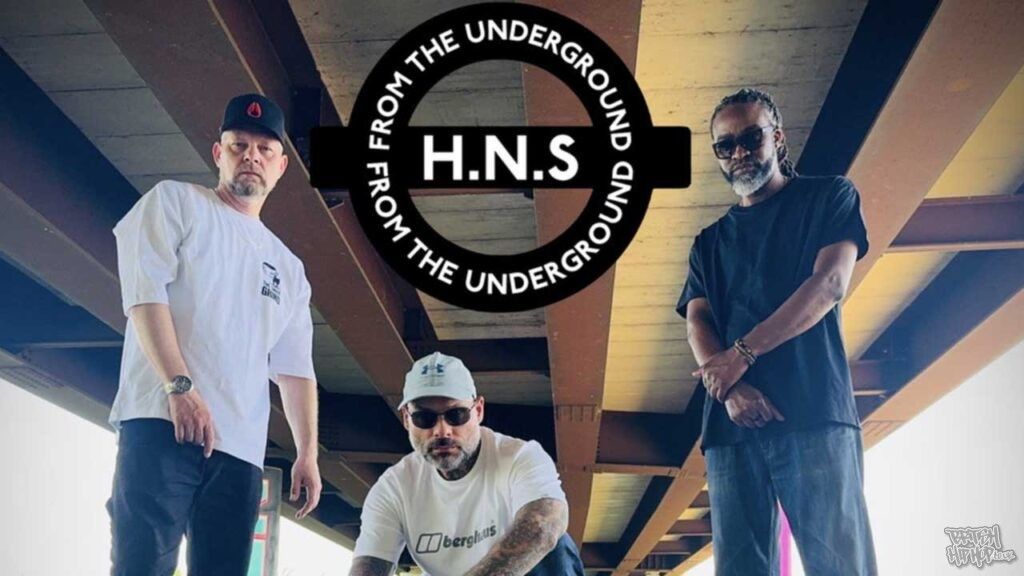 britishhiphop's tweet photo. H.N.S. - From The Underground [Audio] 
H.N.S. who are comprised of DJ Halibi from Guilford, Essex, Neaality and S.P.O.T. drop From The Underground. 
#djhalibi #fromtheunderground #hns #neaalitygandhi #reversionrecords #spot 
https://t.co/VnLohxG8KT https://t.co/98LSz6CKTr