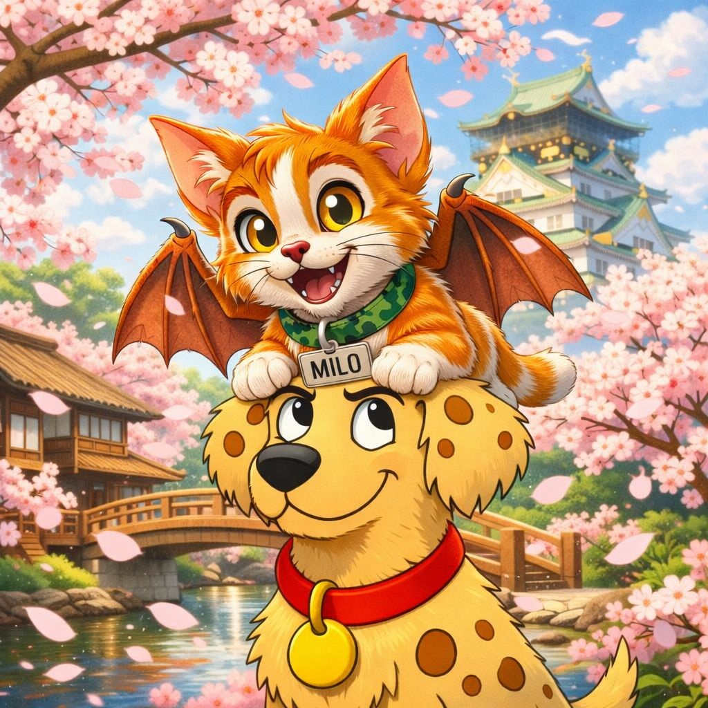 Budster_Remati's tweet photo. #NewProfilePic 

We and my special little boy @MiloKittenBat https://t.co/37O1jCWI85