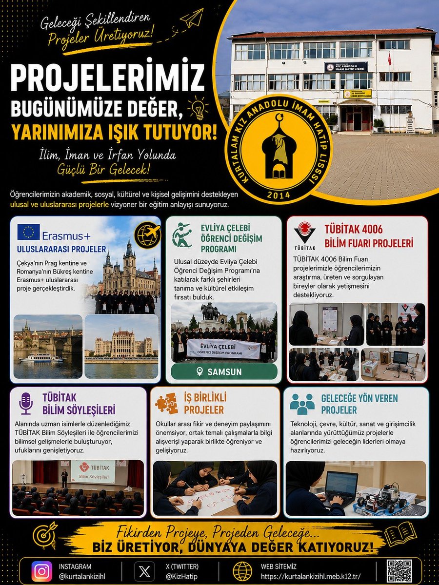 KizHatip's tweet photo. 🌟 Hayallerine giden yolda doğru tercih çok önemli!

Akademik başarı, sosyal etkinlikler ve güçlü değerler eğitimiyle seni okulumuza bekliyoruz.

📍 Geleceğin için doğru adres, doğru tercih.
@mem_siirt @KrtlnKymkmlk @KurtalanMem @faypol56 https://t.co/uJiaOTspUk