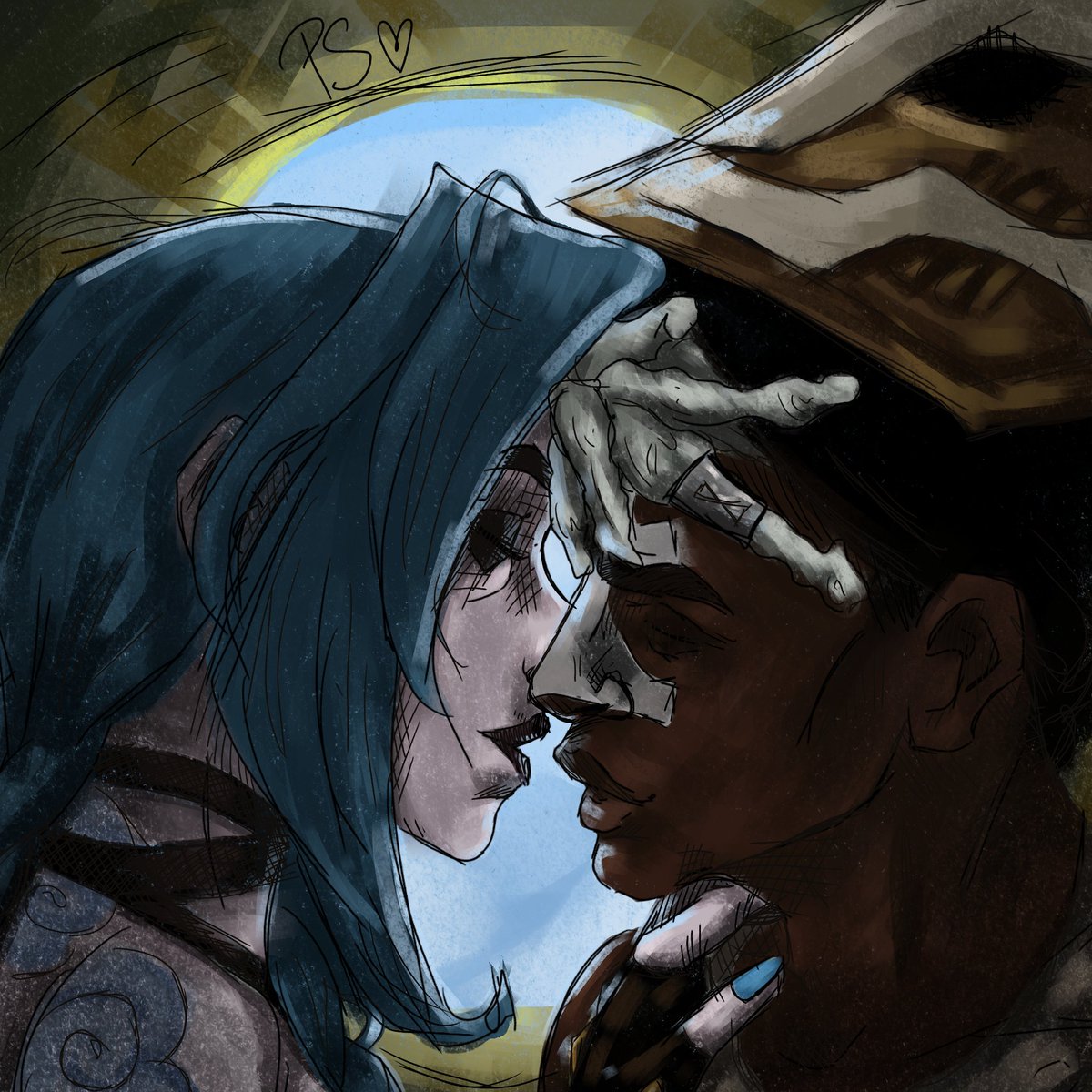 drugsciggarets's tweet photo. I love them so much (make-out sesssion p. 2) #timebomb #jinxxekko #jinx #ekko #arcanefanart #fanartㅤㅤㅤㅤ https://t.co/C0ZelWrWt5
