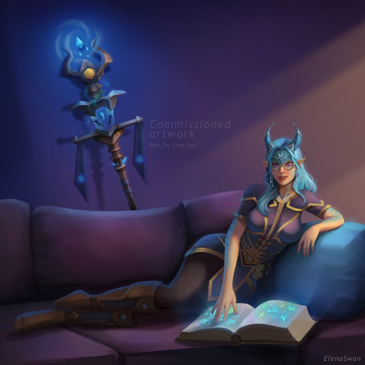 ElenaSwanArt's tweet photo. Hi #PortfolioDay!
I’m Elena and I draw fantasy characters✨ https://t.co/UwGOKGEZtg