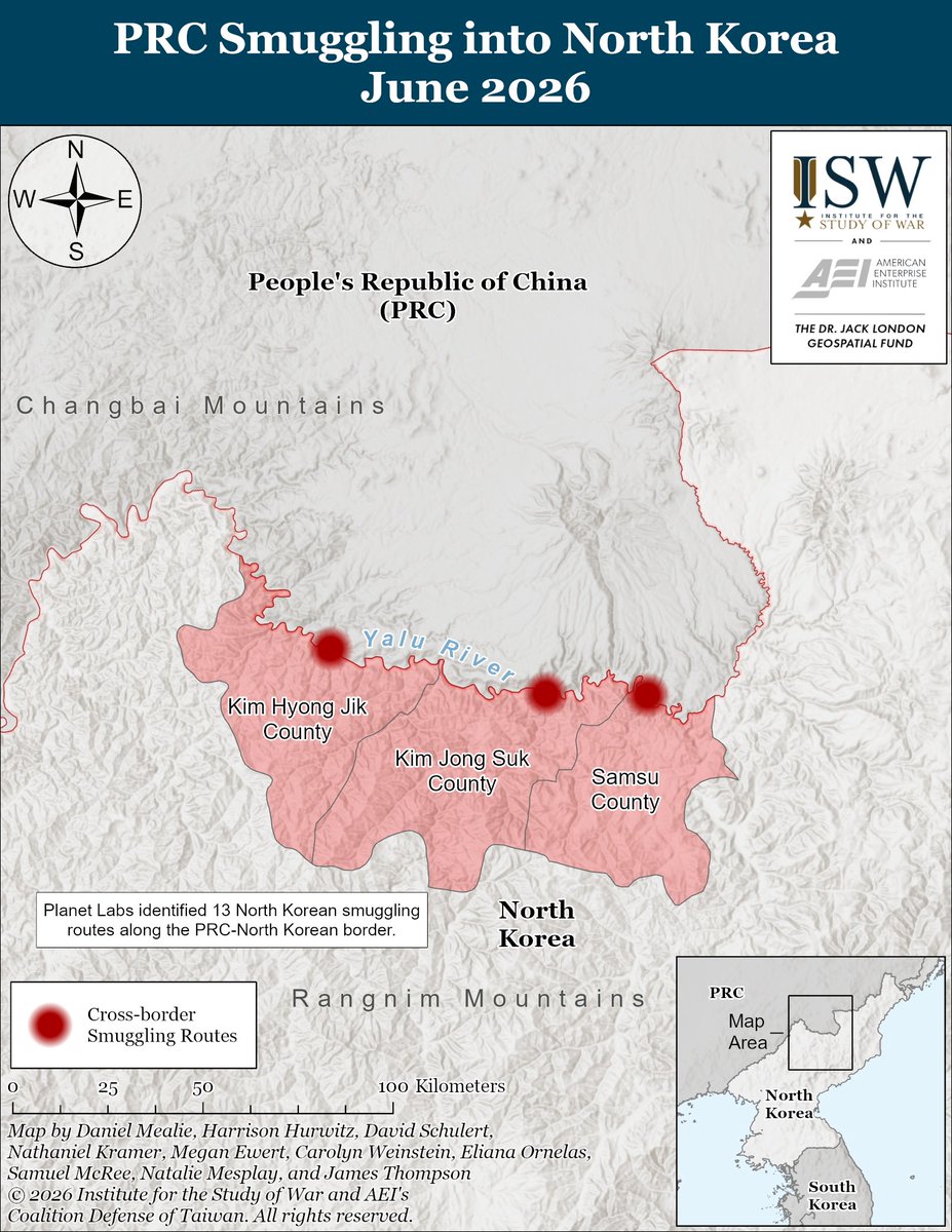 Institute for the Study of War tweet media