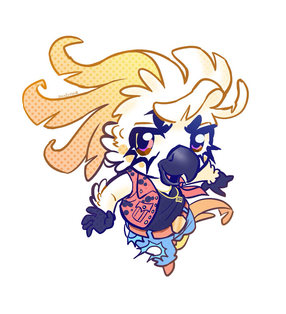 JolinDraw's tweet photo. having an artblock so i just try out things https://t.co/jjY8IpIZz2