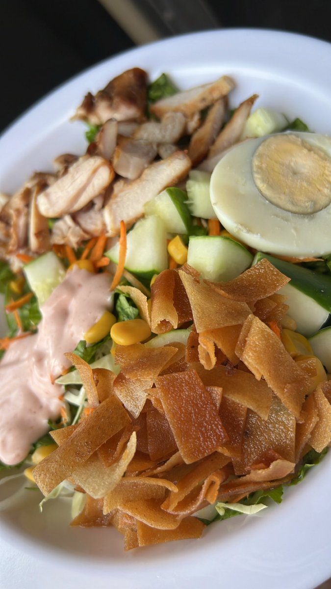 ibshart's tweet photo. Chicken salad will be available tomorrow 
5,000 
📍Bauchi
#chickensalad #bauchifoodvendor https://t.co/J3ncerGmjE