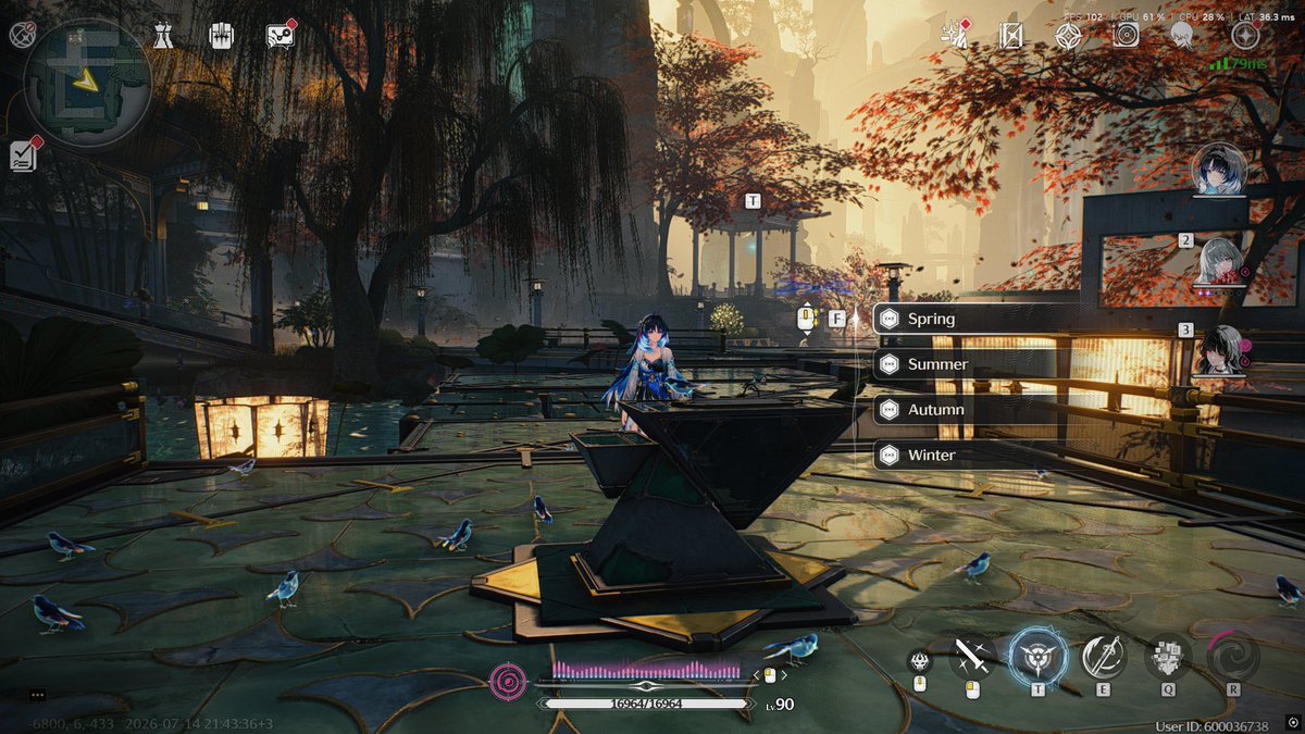 Bittexu's tweet photo. There's a location where you can change the Season theme of the area https://t.co/f2yNIdTsdB