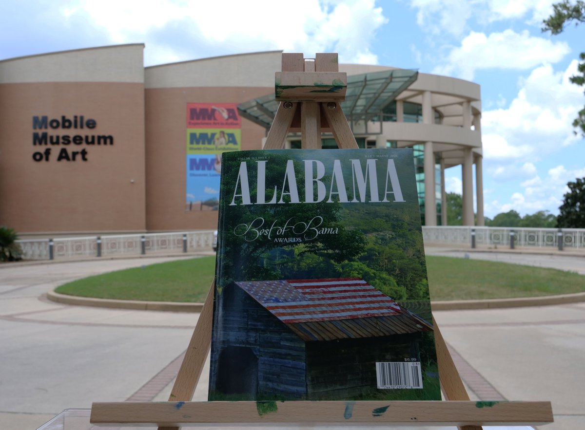 MobMuseumofArt's tweet photo. For the second year in a row, MMoA has been chosen as the BEST ART MUSEUM in Alabama!

Thank you Alabama &amp; @AlabamaMag https://t.co/zkIzRV5ZAe