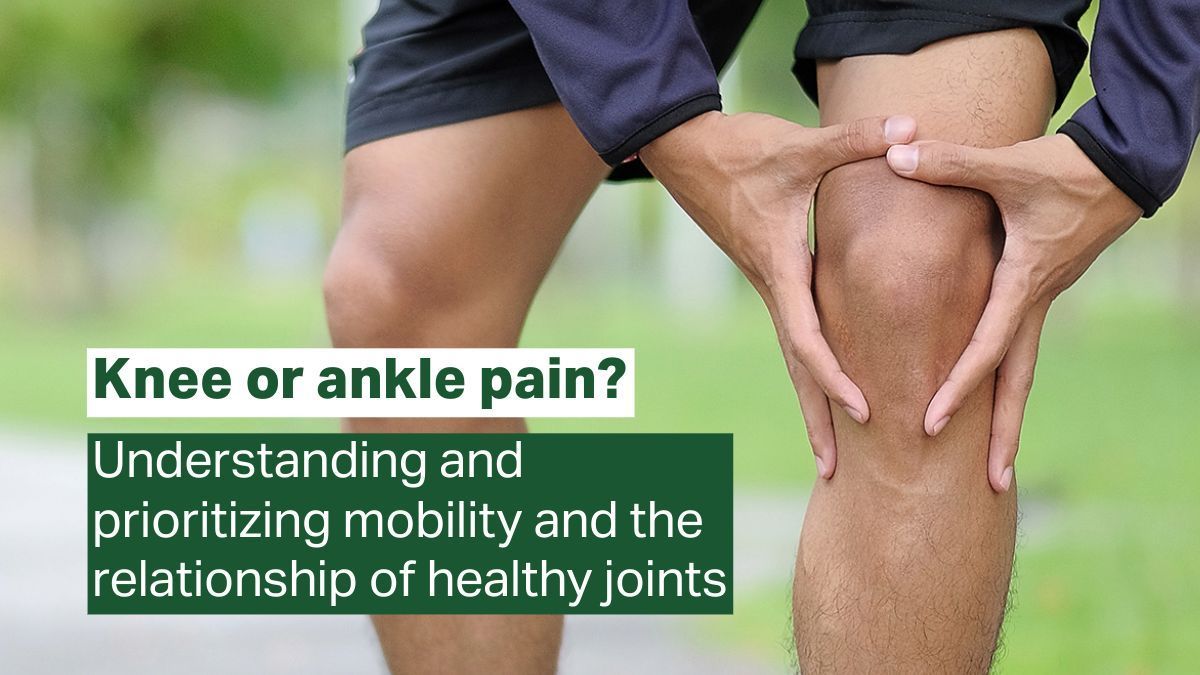 UABOrtho's tweet photo. Amit Momaya, M.D., offers insight into what pain in the knee and ankle may mean and offers methods to take care of these essential parts of the musculoskeletal system. @AmitMomayaMD @UABMedicine

Learn more: https://t.co/9A4w21EYKl https://t.co/i7KBaaSiBM