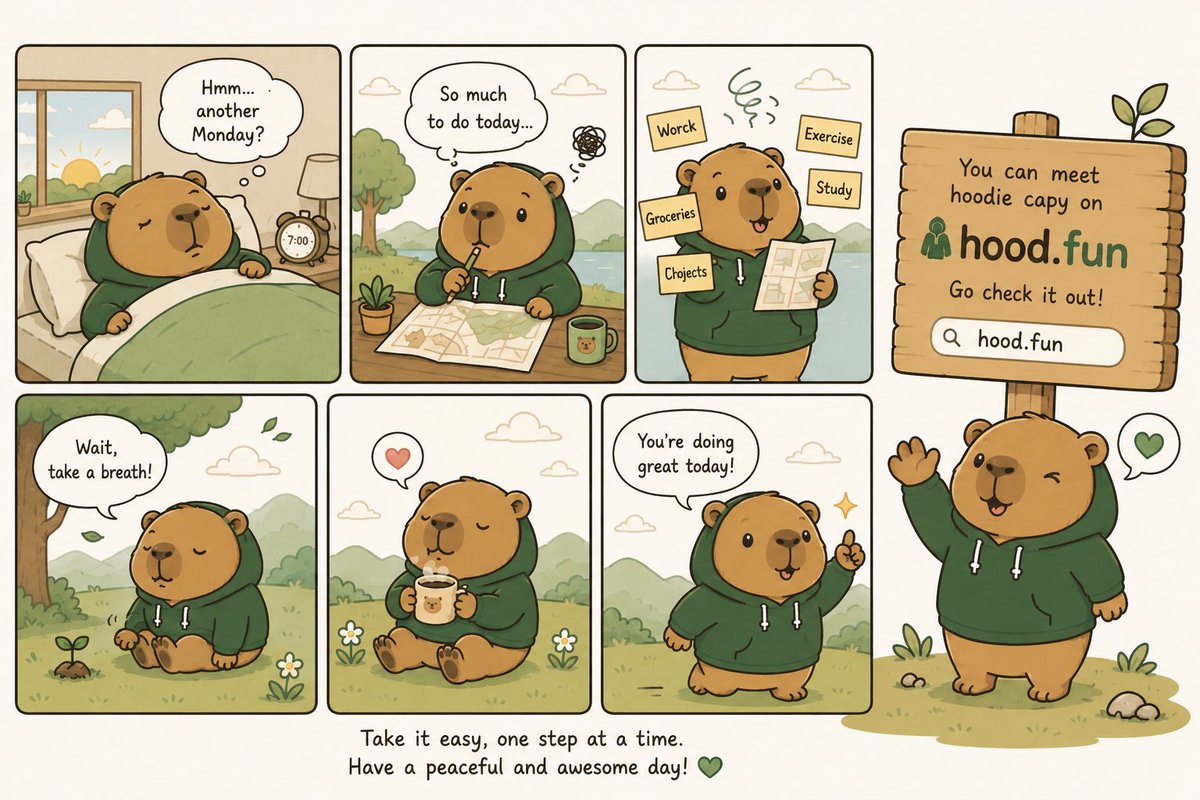 lightea31's tweet photo. https://t.co/jnKk7pUekg
#hoodie_capy #hoodie #hood.fun #RobinhoodNetwork #take_a_breath https://t.co/LJADFF7iRj