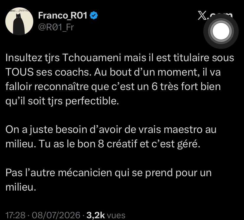 WesJunior99's tweet photo. Il n’est plus INDISPENSABLE ?? https://t.co/X1irCoWJzp