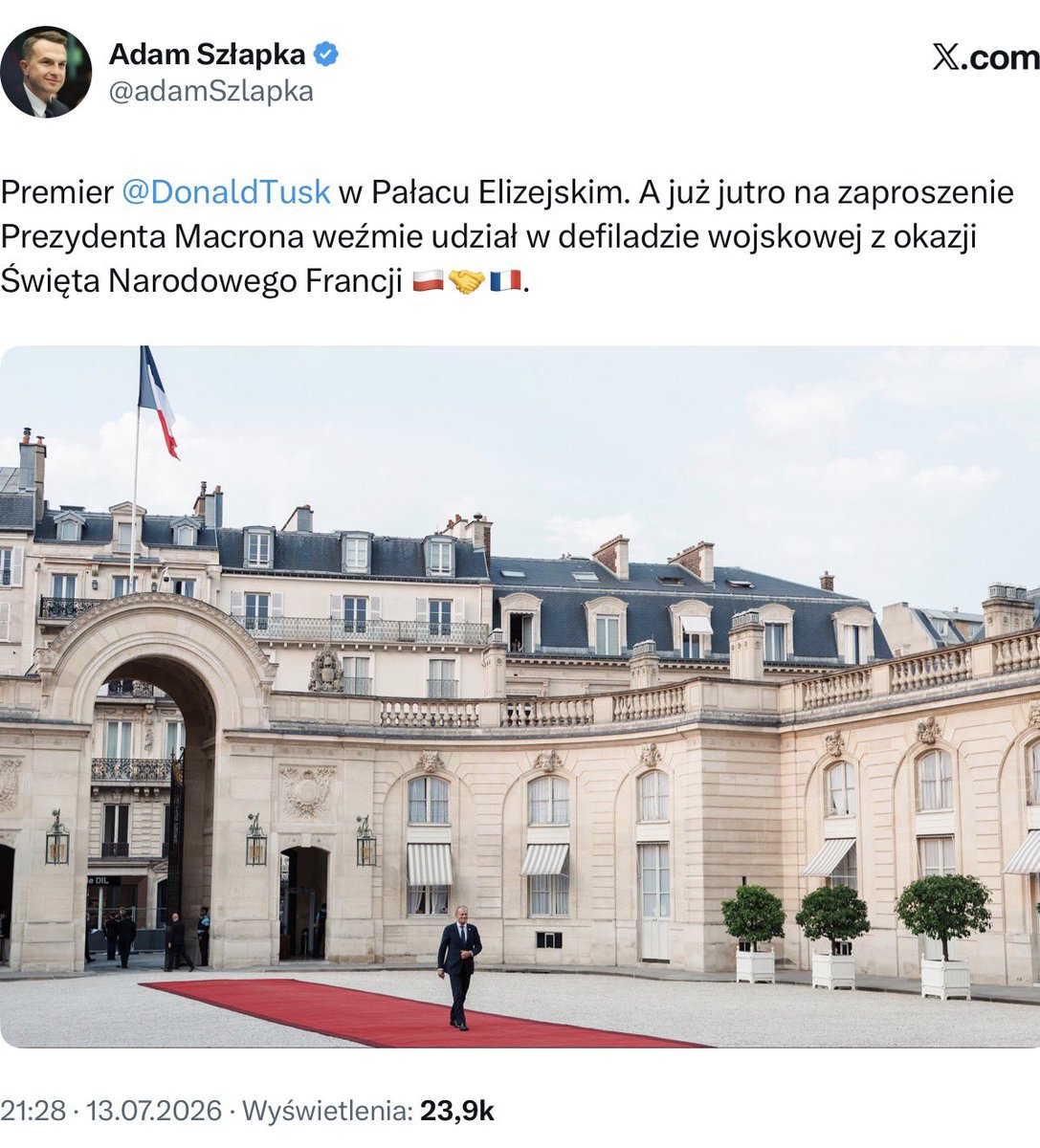 MarekLada_'s tweet photo. Premier Tusk po wygraniu wyborów w październiku 2023 ani razu nie wziął udziału w centralnych uroczystościach polskiego Święta Niepodległości w Warszawie. 🤔 https://t.co/hmhKrqGPCT