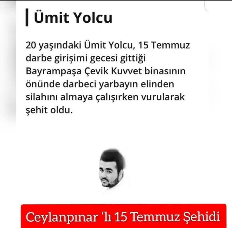 adnandaskiran's tweet photo. 15 Temmuz 2016 günü hain darbe girişiminin  yıl dönümünde, 15 Temmuz Demokrasi ve Milli Birlik Gününde, cesaretleriyle destan yazan Şehitlerimizi rahmetle, kahramanlık timsali Gazilerimizi minnet ve saygıyla anıyoruz. #15TemmuzMilliBirlikGünü https://t.co/GwhoHJivi3