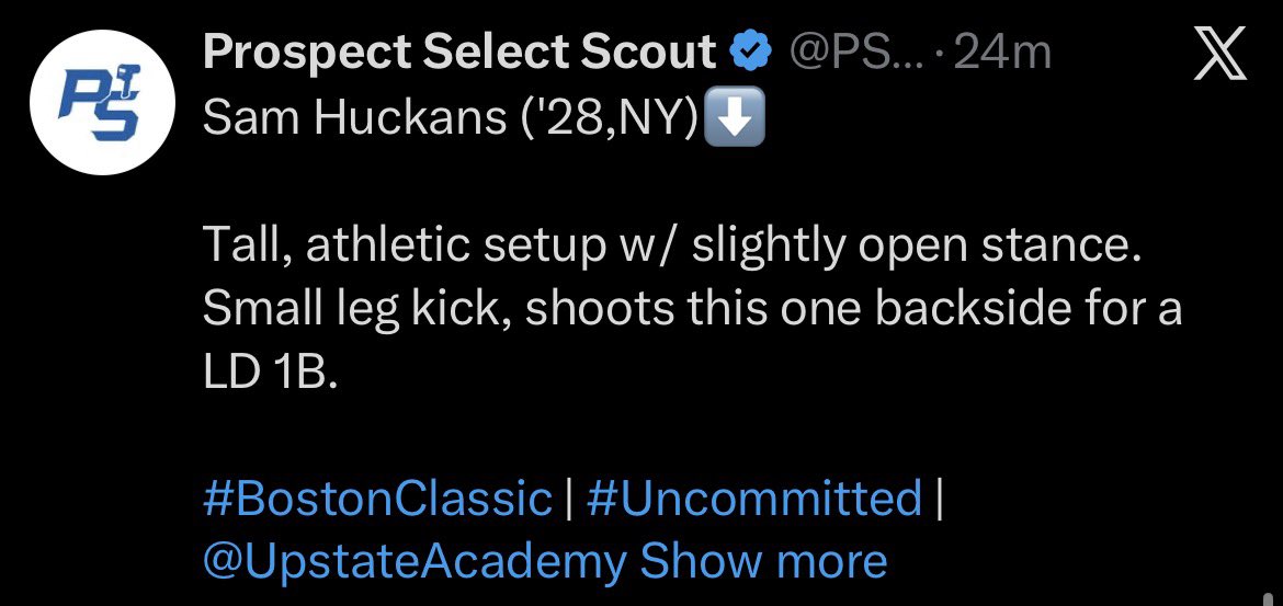 SHuckans tweet picture
