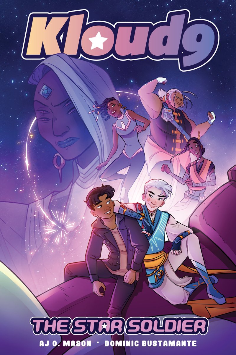 AJOMasonWriter's tweet photo. #PortfolioDay!

I'm AJ! I'm a comic book writer and letterer. 

My resume:
✨ Kloud 9, Books 1-3 (Top Shelf/IDW, July 2026-???) 
✨ Headcases #1-5 (Self-published, 2022-???)
✨ Under the Castle Vol. 1 (Team Wang Design [WFH], 2024-2025)
✨ Unannounced Middle Grade Graphic Novel https://t.co/ElBv01QWek