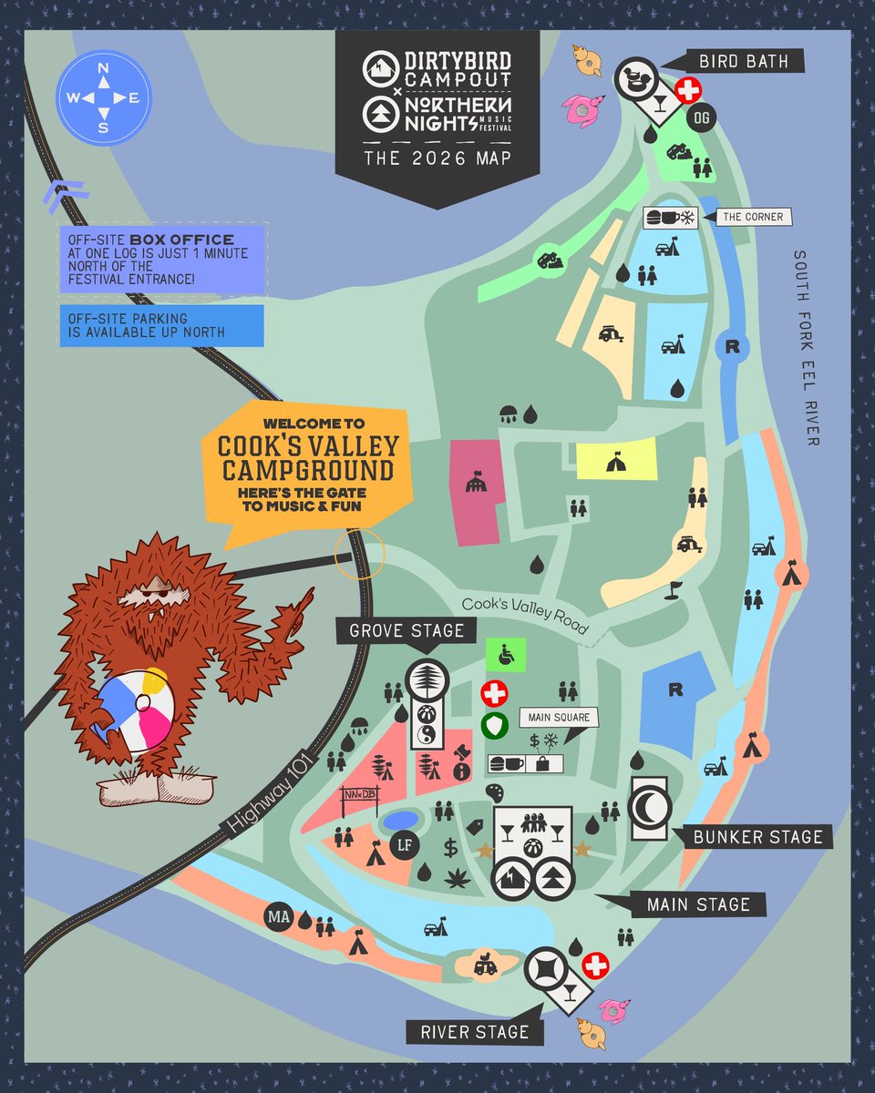 DirtybirdCamp's tweet photo. Pack your bag campers 🌲🚗

It's almost time to hit the road! Here's everything you need to know before making the journey.

Arrival Guide is live on our website 🗺️ Safe travels, and we'll see you at camp! ⛺ https://t.co/0NERMGV3mx