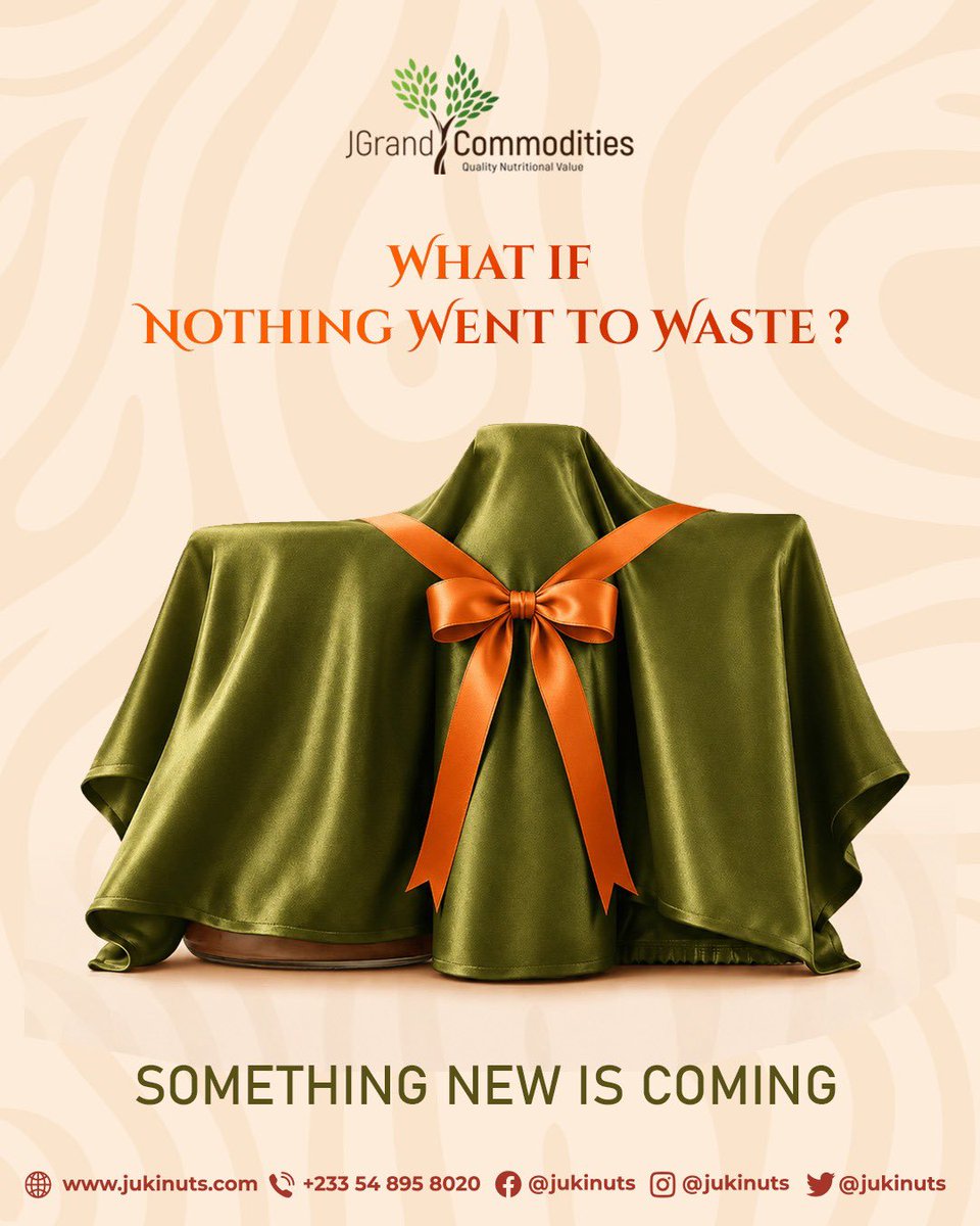 jukinuts's tweet photo. Something new is growing✨💚🧡
You know the crunch, you know the flavour but there’s more to the cashew than you’ve ever imagined.
The question isn’t “What’s next?” It’s…
What if nothing went to waste?🤷🏽♀️🤷🏽♀️🤷🏽♀️
STAY TUNED🔥🔥🔥🔥🔥🔥🔥
#nothingwasted #jukinuts #trending https://t.co/f5dVI8zrtP