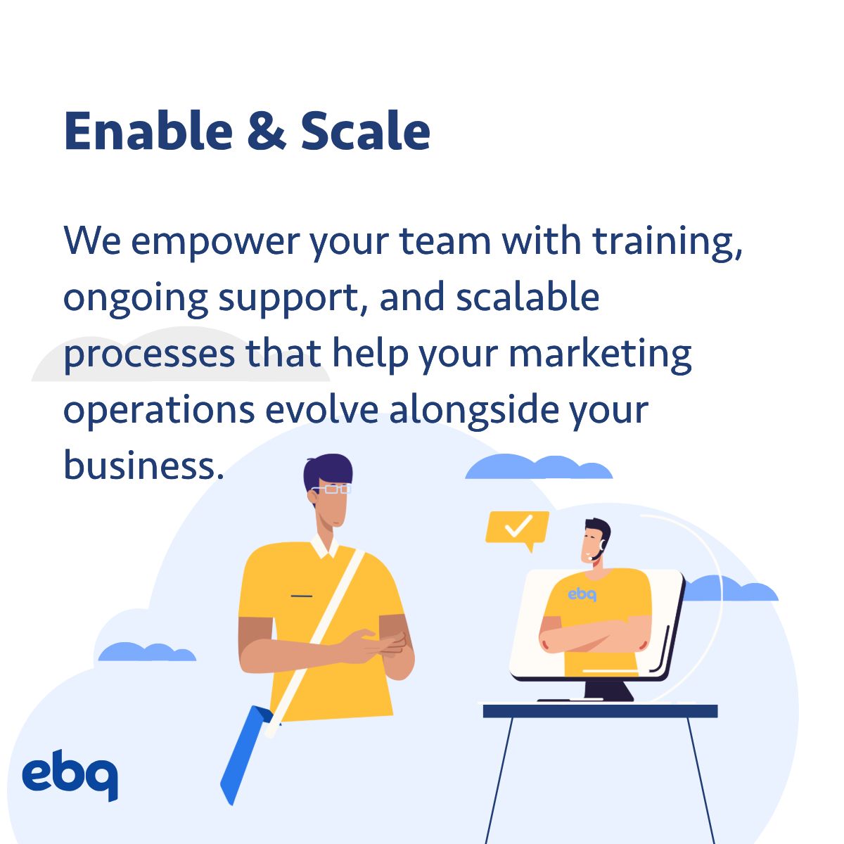EBQuickstart's tweet photo. See how we can elevate your marketing automation strategy: https://t.co/ohpHOI23nY

#MarketingAutomation #SalesforceMarketingCloud #CustomerJourney #DigitalMarketing #GrowthMindset https://t.co/a0ptNvuAI4