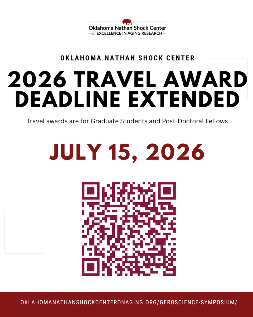 Oklahoma Nathan Shock Center tweet media
