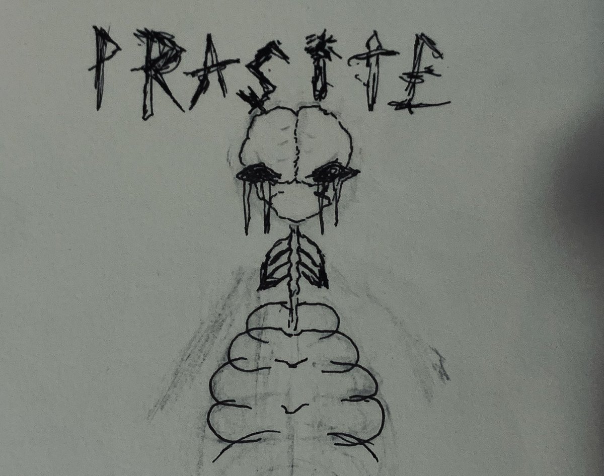Ismabvby's tweet photo. possible sweat shirt design
(parasite) 
pretend like i didnt miss spell it https://t.co/cXxKKIjfeP