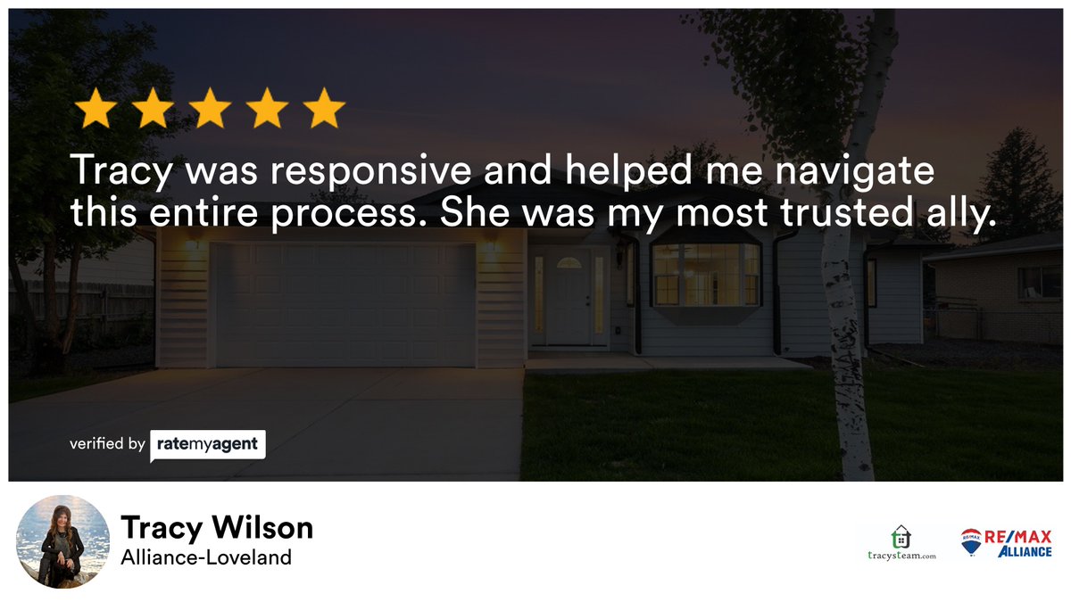 tracysteam's tweet photo. My latest RateMyAgent review in Greeley.
CAR 40019782
https://t.co/7dd3Y30Qcs

...
#ratemyagent #realestate #REMAX_AllianceLoveland https://t.co/Et4pVcRWn1