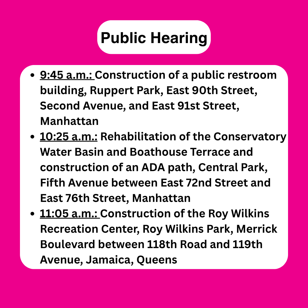 nycpublicdesign's tweet photo. Our next public meeting will be held on Monday, July 20th at 9:40 am.

You can find our agenda and instructions for viewing and participating both virtually and in-person here: https://t.co/jtgIEAWpOB https://t.co/Jh5P5bSflX