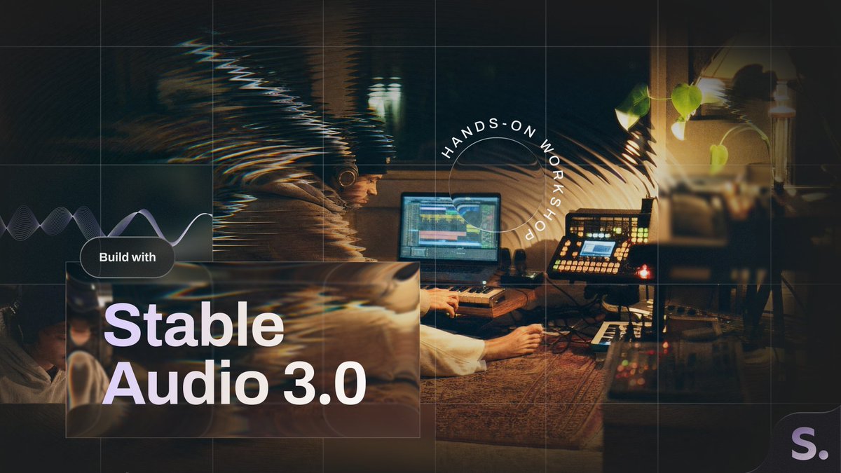 Want to go beyond prompting and start building with generative audio?

Join us for a free hands-on workshop in partnership with @​MusicHackspace, exploring how 