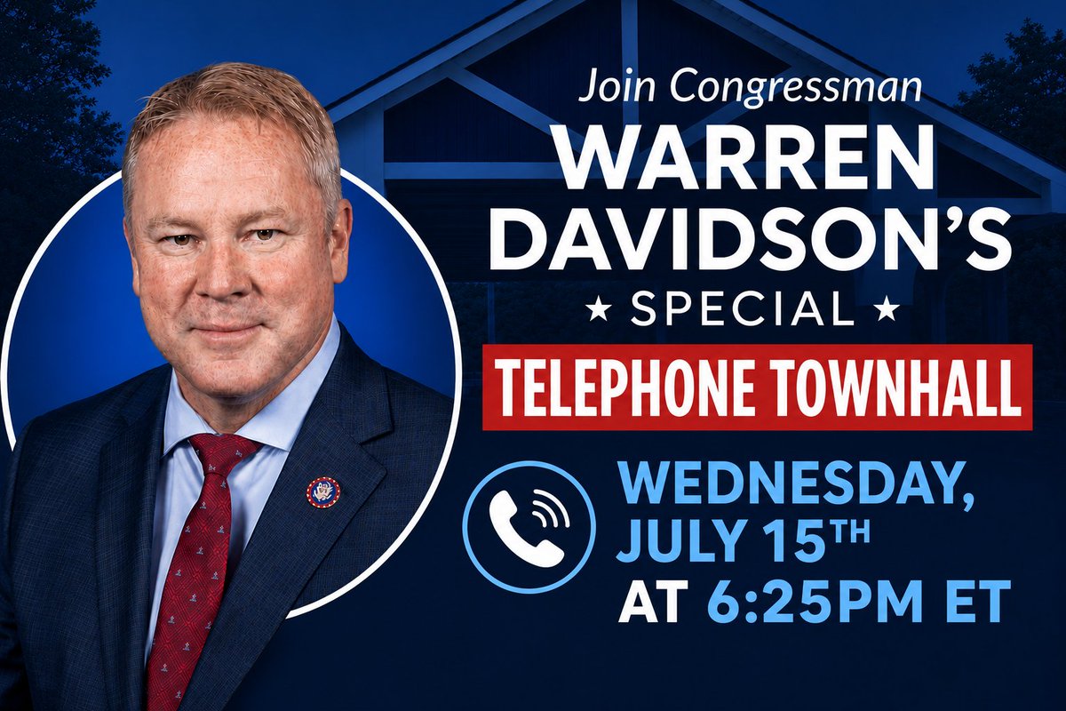Rep. Warren Davidson tweet media