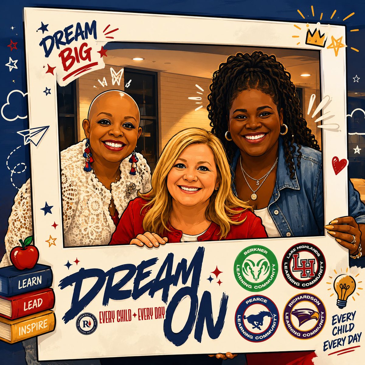 JonesKandes's tweet photo. #RISDDreamOn @SharondaTims What a great welcome back!!! #EveryStudent #EveryTeacher #EveryLeader. https://t.co/rSOnAcitPF