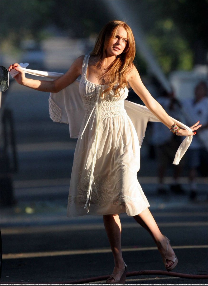 piercelohan's tweet photo. Lindsay Lohan filming “Georgia Rule”, 2006 https://t.co/THtgigYNQ5