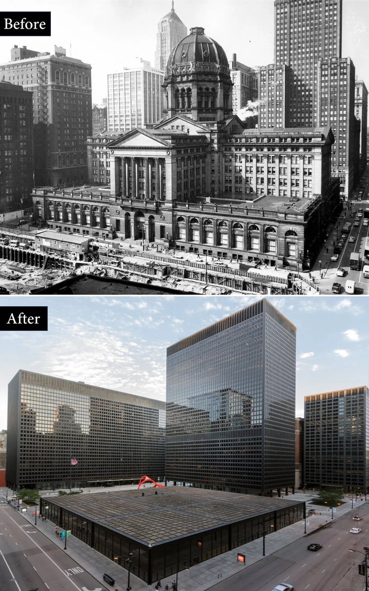 WhiteyNorthcutt's tweet photo. A war on beautiful things, an architectural massacre. https://t.co/tbnIeIHHok