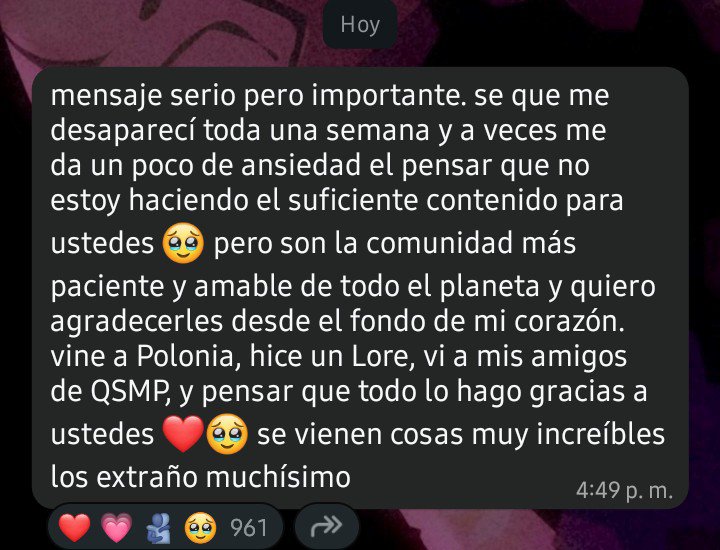 KoyukioOuma's tweet photo. Que alguien le diga a quackity que nosotros somos capaces de esperarlo hasta un año, nos encanta el contenido que nos da y nos hace feliz que el se reúna con sus amigos :,c 💗 https://t.co/PBaDcStQr7