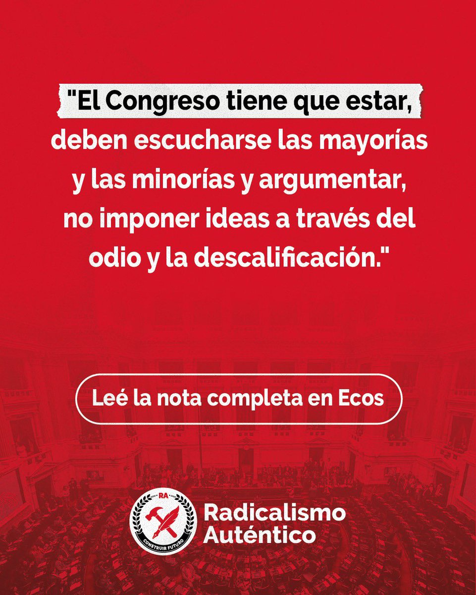 Radicalismo Auténtico tweet media