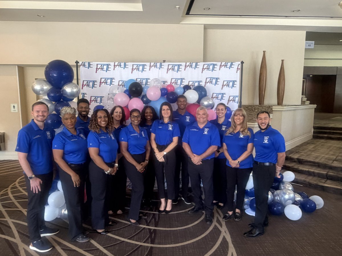 BrowardCTE's tweet photo. The CTACE Team is connecting, collaborating, learning &amp; leading at the #FACTE2026 60th Annual Conference! 💙 Sharing best practices and gaining fresh ideas to continue elevating Career &amp; Technical Education for BCPS students. 🚀

#CTACE #BCPS #CTE #StudentSuccess https://t.co/Rj5xqIfd0w
