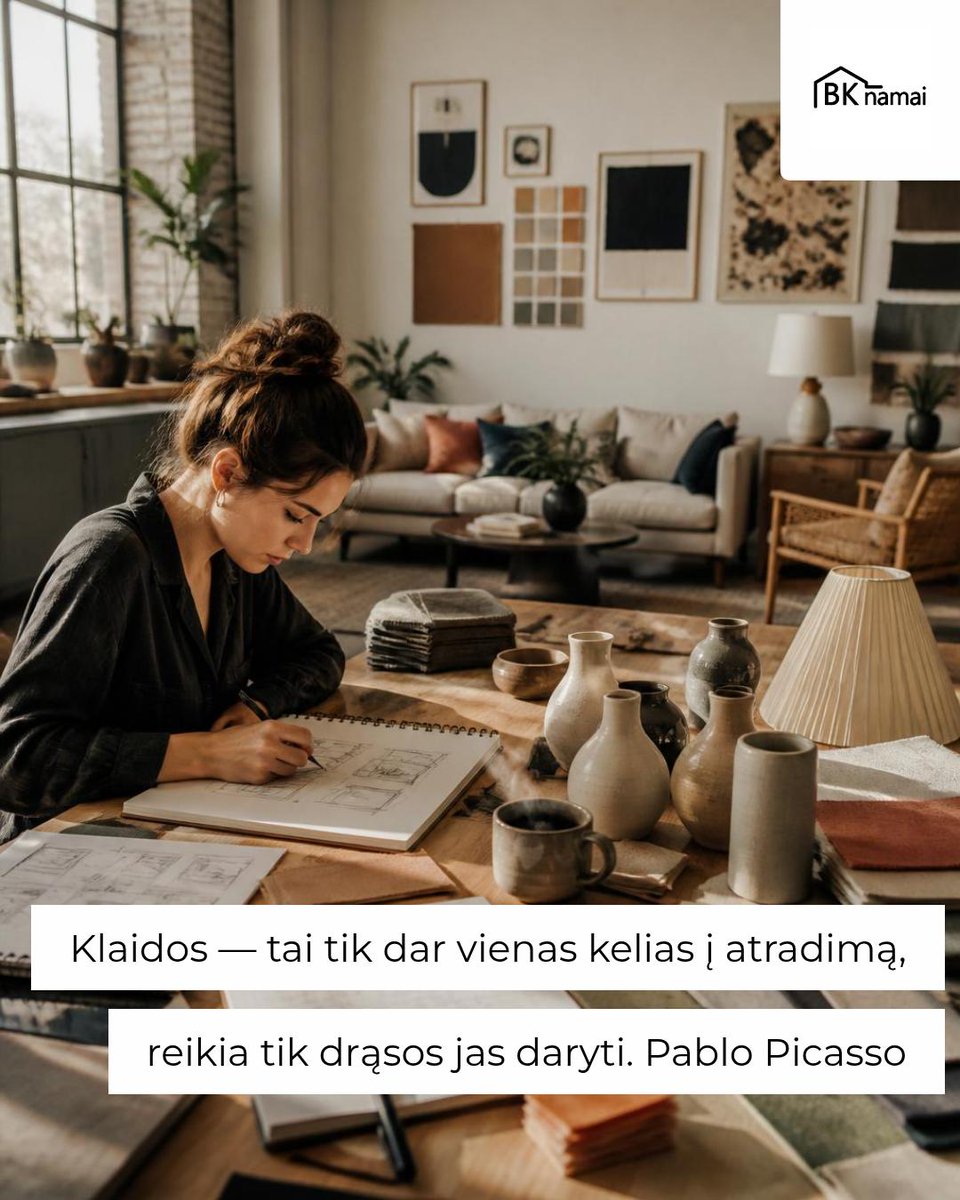 BkGeles54209's tweet photo. Klaidos — tai tik dar vienas kelias į atradimą, reikia tik drąsos jas daryti." — Pablo Picasso. Leisk sau klysti ir atrasti naują stilių su BK Namai. #Interjeras #Dizainas Tap the link in bio. https://t.co/LwITqvhpEp
