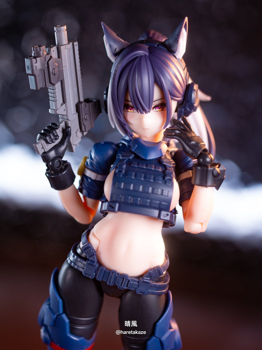 haretakaze's tweet photo. #メガミデバイス
#ガールズプラモ
#コトブキヤ
#可動フィギュア https://t.co/LbRFOiLdMx