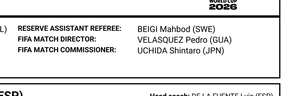 arbitro_2021's tweet photo. この試合のマッチコミッショナー日本人だ。 https://t.co/igy7mPk07s