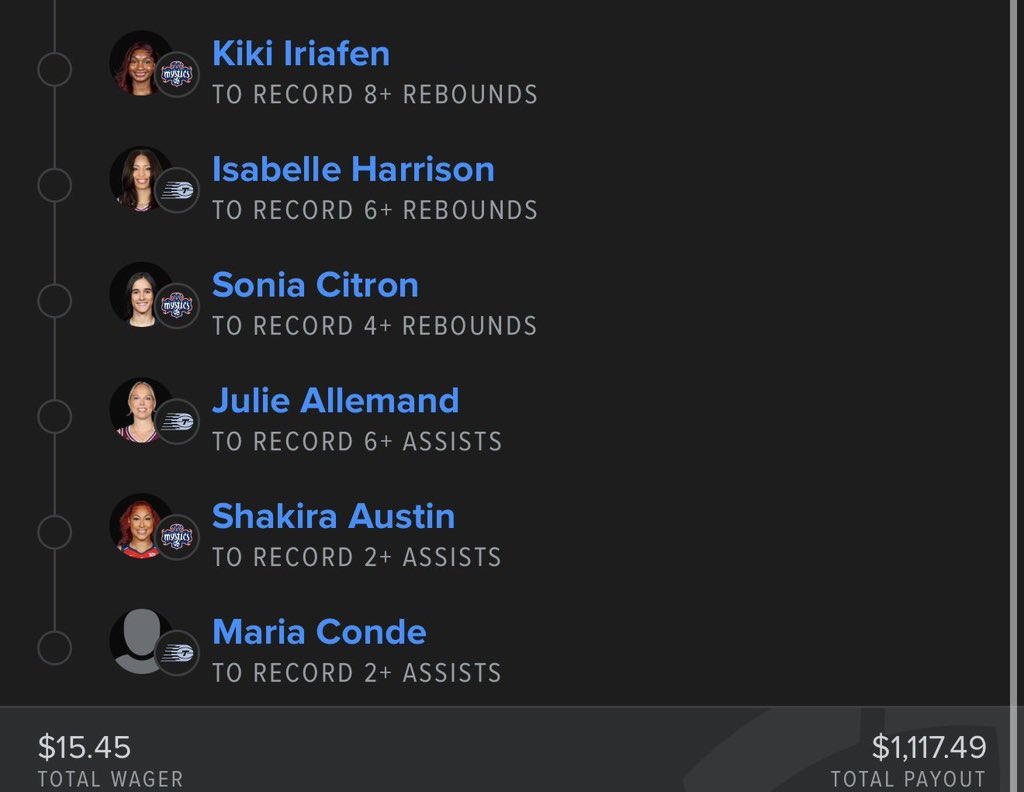 Queen of parlays tweet media