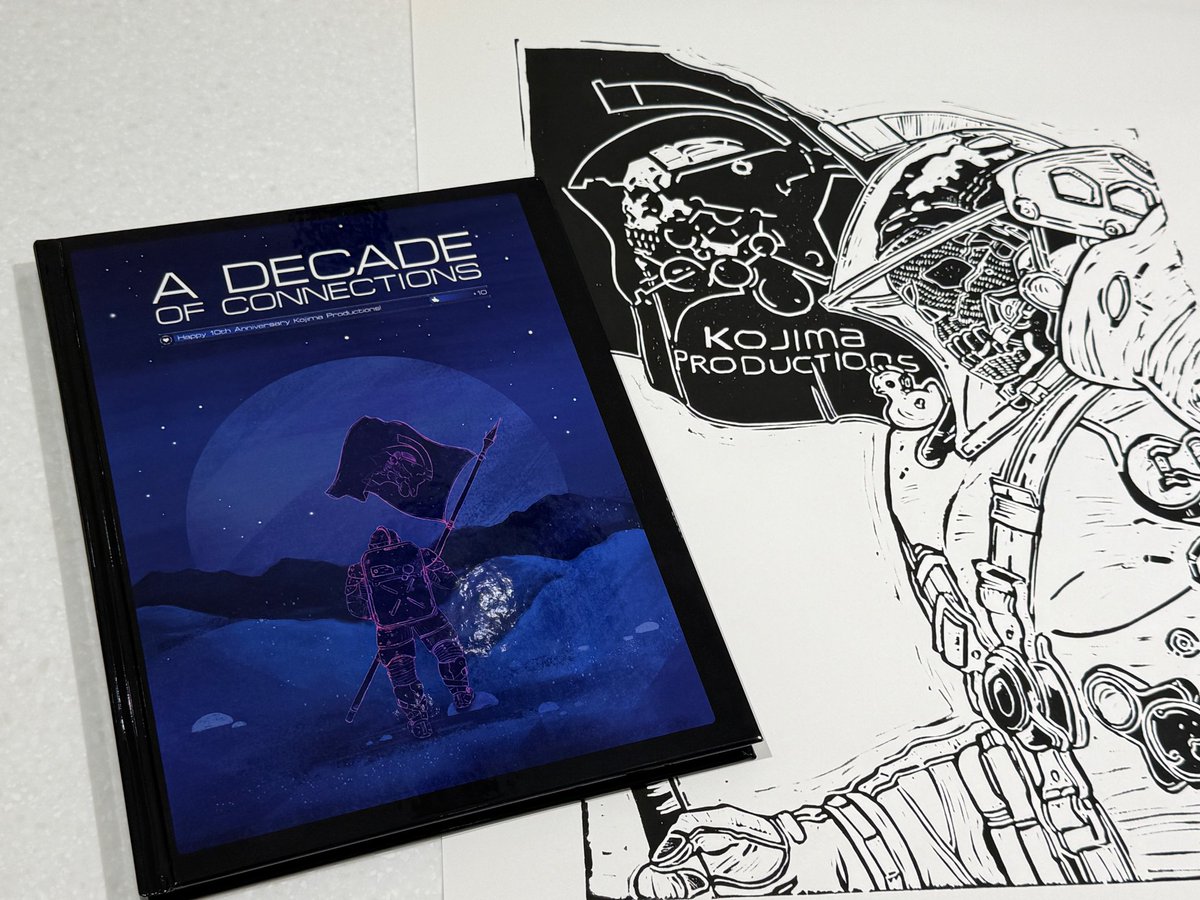 quaccs's tweet photo. awesome memories from the last 6 years: 

1) being asked to take part in the decade of connections book for the kojima productions 10th anniversary!

2) spending time at MCM with my lovely @kjgamecosplayer friends &amp; @AnimatedAnt! 

I'm excited for the future 🩷
#6YearsDSPC https://t.co/vSDY2gRKL2