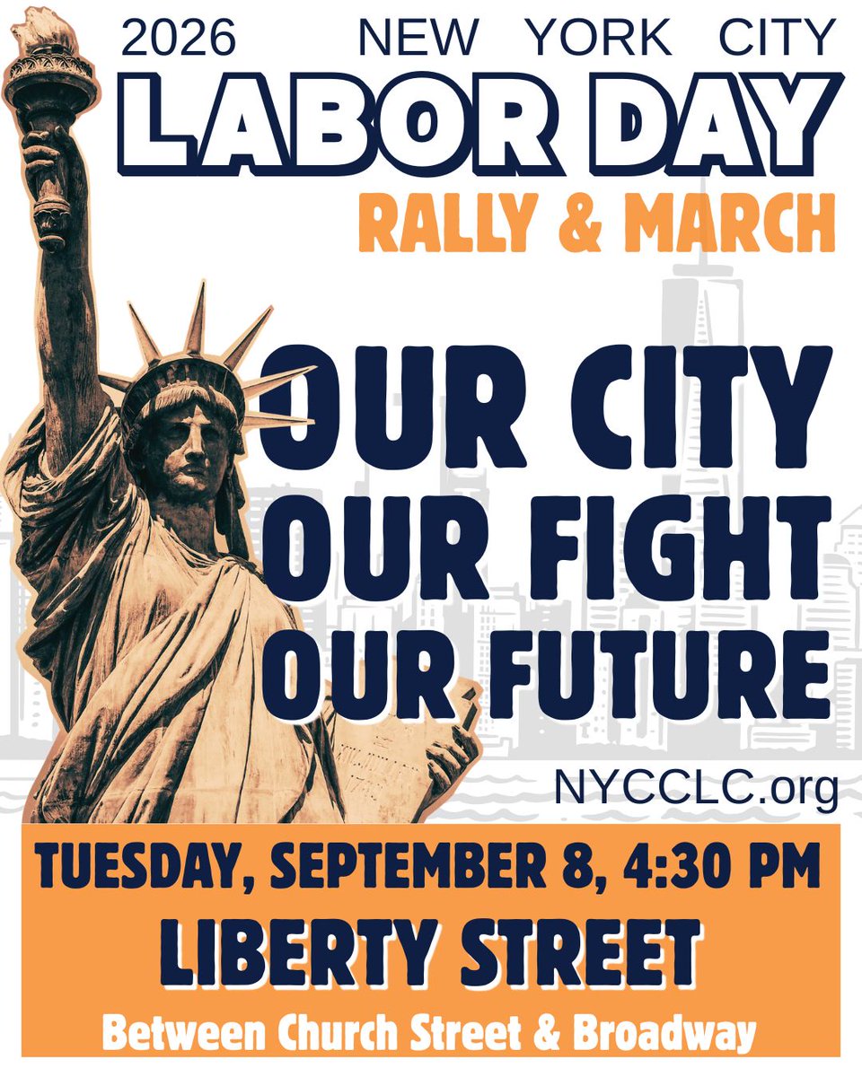 NYC CLC, AFL-CIO tweet media
