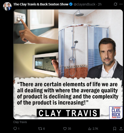 Exposing Clay Travis tweet media