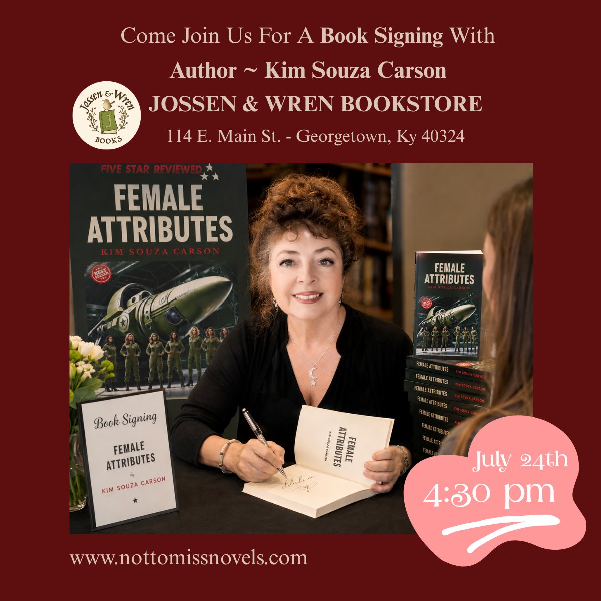 Souza_Author's tweet photo. #nottomissnovels #kscauthor #authorksc #Souza_Author #TheWoodedInstrument #FemaleAttributes #TheClinician #CulinaryShock #amazonbooks #applebooks #barnesandnoble #goodreads #kindle #draft2digital #inkitt #smashwords #indieauthors #books #novels #read #chapters #words #stories #fivestars #mustread #bestsellers #criticallyacclaimed #authors #writers #booksigning #july