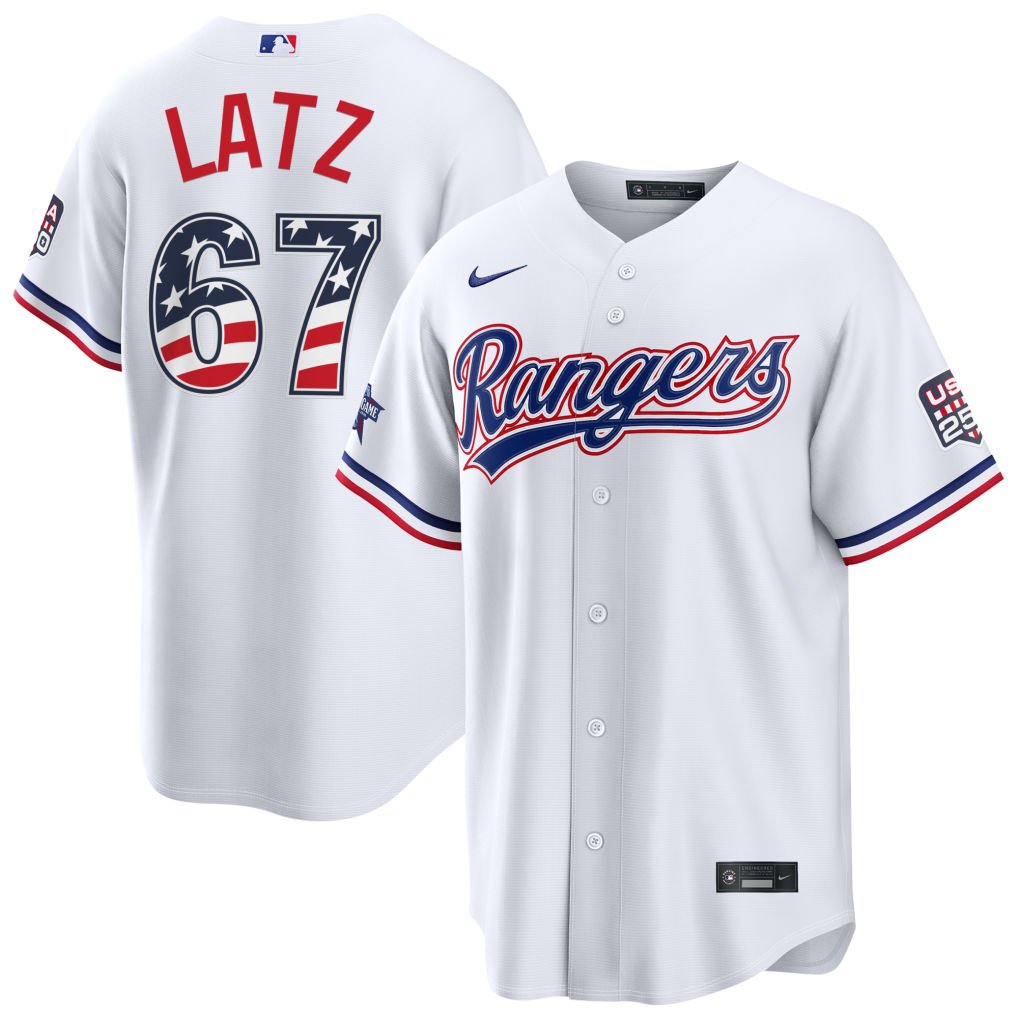Rangers__Nation's tweet photo. Jacob Latz, USA 250, All-Star Game, number 67 jersey?

Yeah, sign me up. https://t.co/JuzIdCXrBe