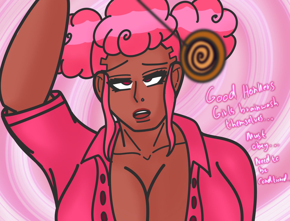 Shysketchdark's tweet photo. What better way to practice art and new ways of rendering with some lovely OCs, plus hey more zonked OCs ftw lol 
Layla belongs to @DazedAfterHours 
Penny belongs to @Hyp3nny 
Jess belongs to Kylewtb
#Hypno #hypnosis #hypnokink #NSFW https://t.co/Up4dLI2QPO