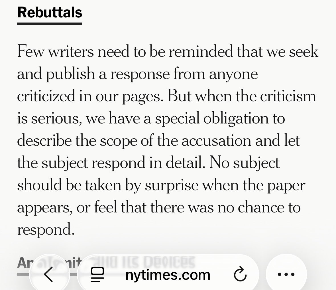 HLSIII's tweet photo. Having failed to provide Thandie with a full &amp; fair opportunity to respond, Harden’s attempt below to claim a journalistic obligation to publish a story about a non-event falls flat. He should have acted like a journalist if he wanted to defend himself as one. https://t.co/1HMR9HJe2H