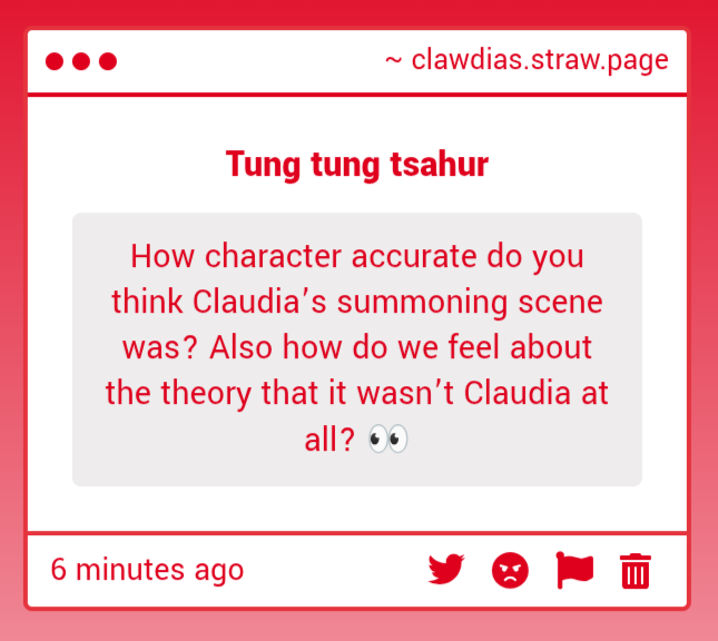 clawdia 🪶 tweet media