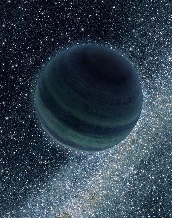 NightSkyNow's tweet photo. 🚨: A Saturn-sized rogue planet traveling alone through space has been discovered https://t.co/ASNjtlObXB