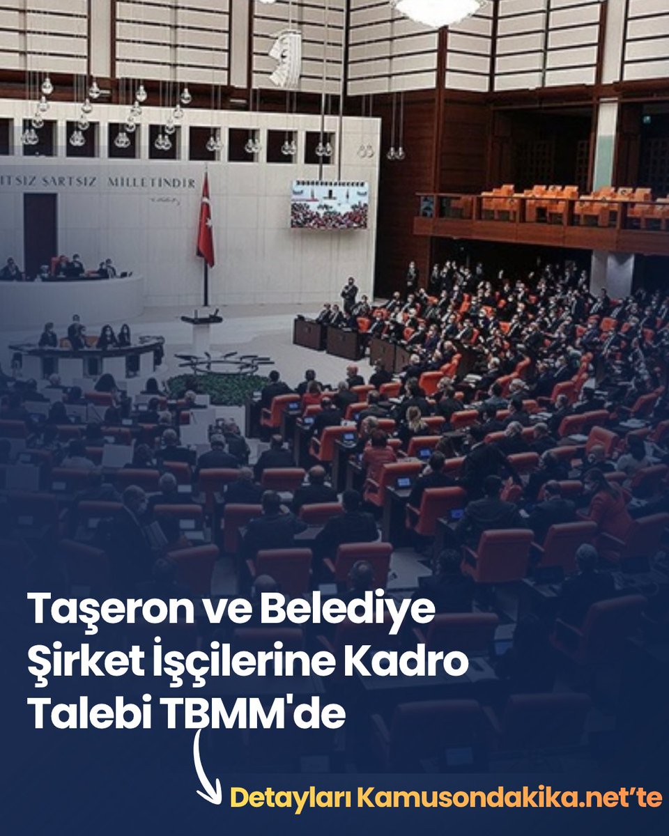 kamuhaberleri1's tweet photo. Taşeron ve belediye şirket işçilerine kadro talebi TBMM'de
https://t.co/7670ob9LwM https://t.co/mhqBAMd856